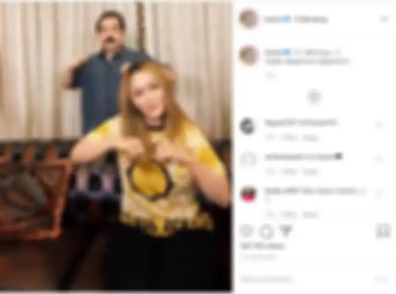 Unggahan Tik Tok Inul Daratista bersama sang suami.