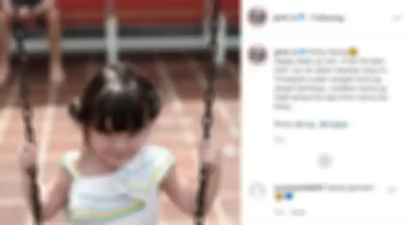 Ungkapan Gisel untuk putrinya