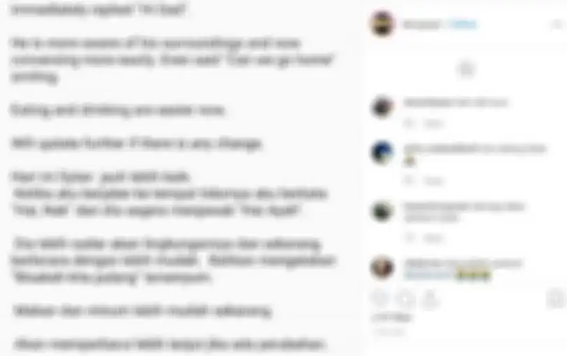 Unggahan keluarga mengenai kondisi Dylan Carr