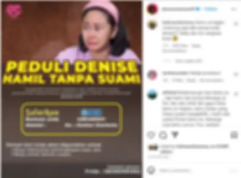 Hamil Tanpa Suami, Denise Chariesta Kini Malah Open Donasi Jelang Lahiran