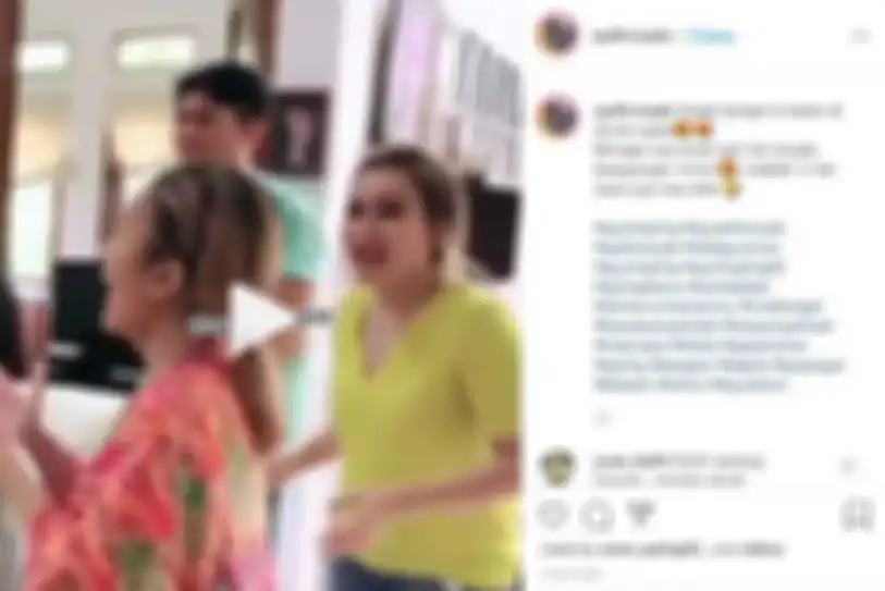 Ayu Ting Ting dan keluarga Adit Jayusman