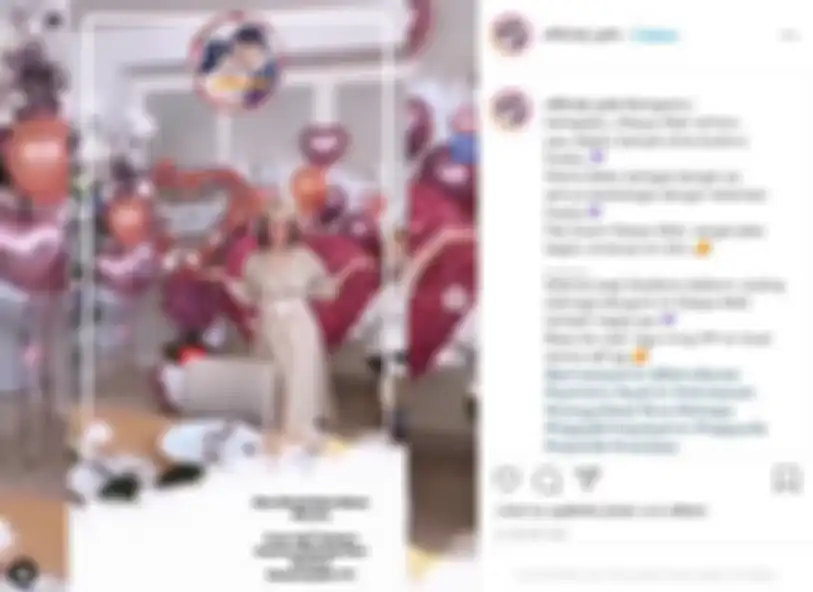 Gaya Syahrini Saat Ulang tahun bikin mertuanya tertawa ngakak