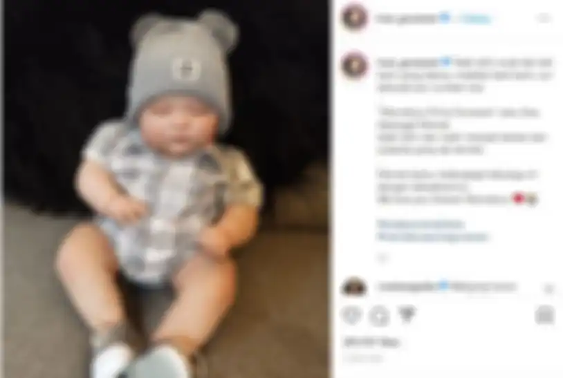 Boneka kedua Ivan Gunawan yang dianggap sebagai anak lelaki keduanya