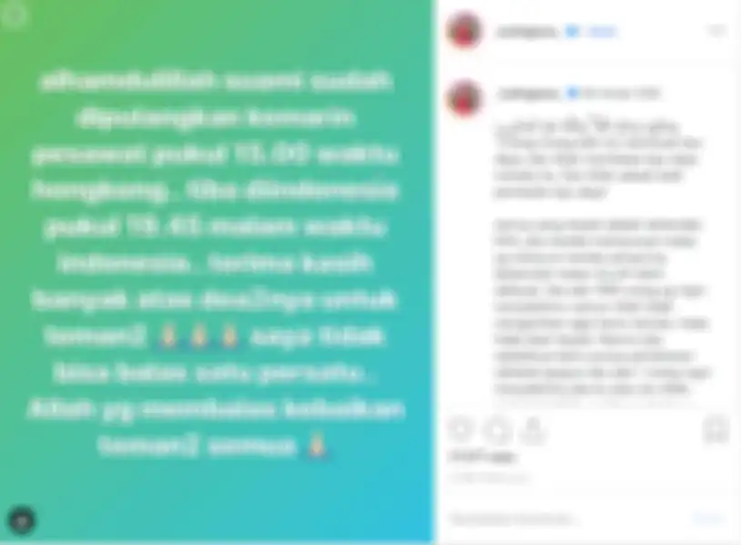 Unggahan istri Ustaz Riza Muhammad