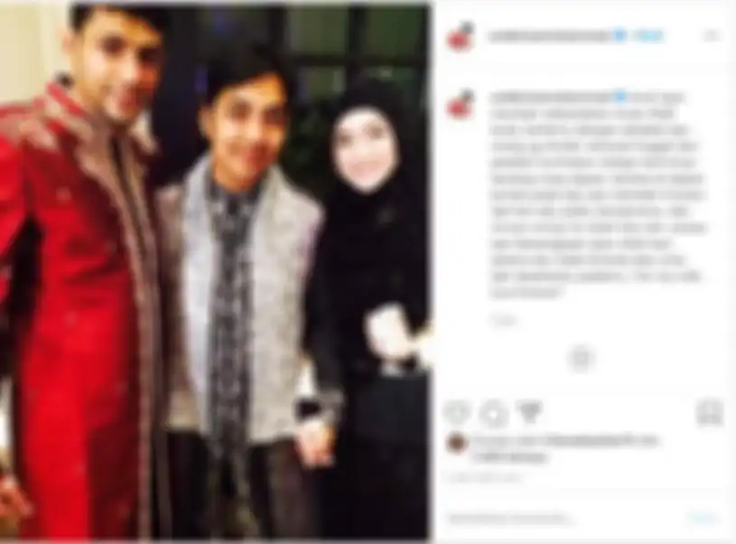 Unggahan Ustaz Riza Muhammad mengenang masa sulitnya saat awal pernikahannya dengan Indri Giana