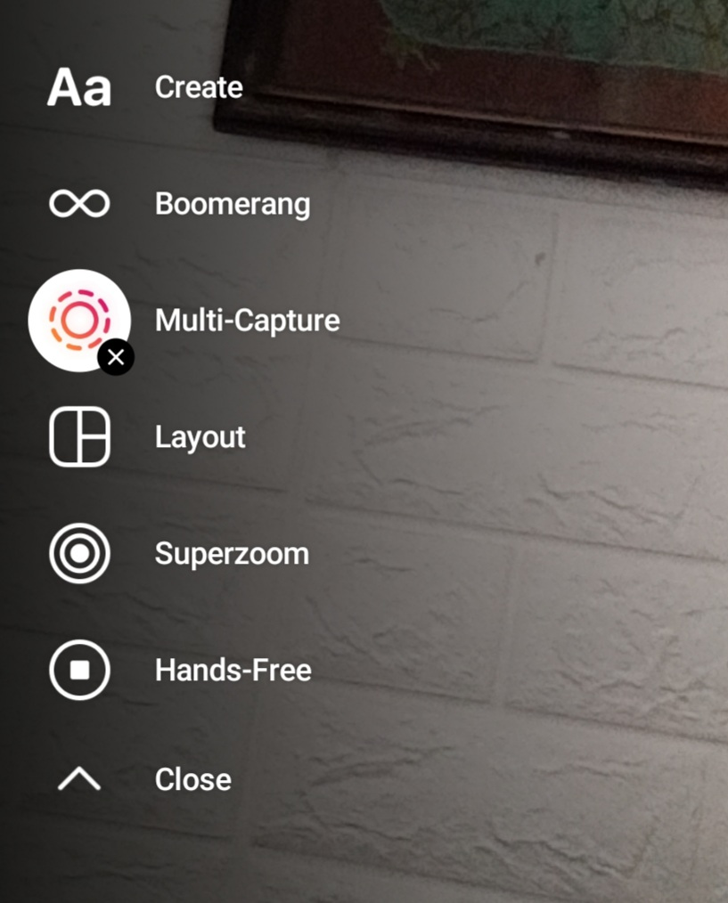 Tampilan Instastories dengan tools terbaru bernama 