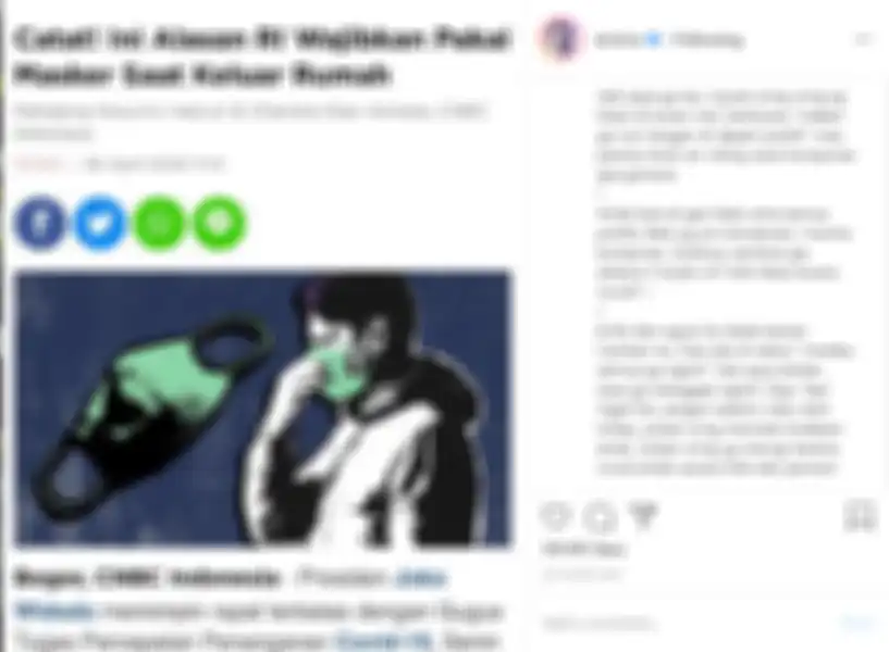 Unggahan dr. Tirta yang sindir Indira Khalista