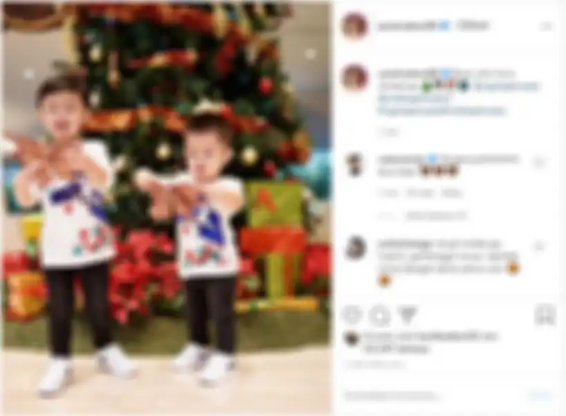 Dimirip-miripkan Artis Kpop, Ini Tanggapan Warganet Usai Melihat Foto Anak Sandra Dewi di Bawah Pohon Natal, Mirip Sehun EXO!
