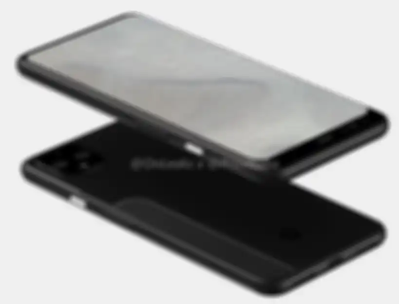 Konsep desain Google Pixel 4