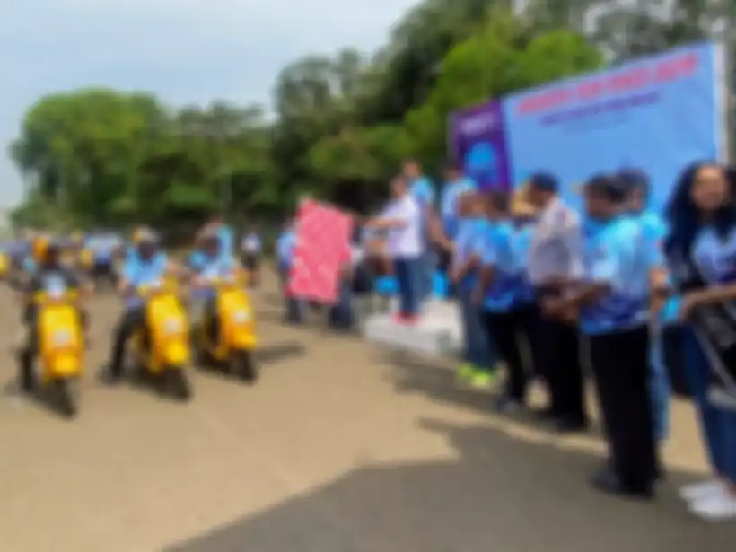 Motor listrik dan kendaraan elektrifikasi lainnya ikuti Rally Wisata 2019 di Monas.