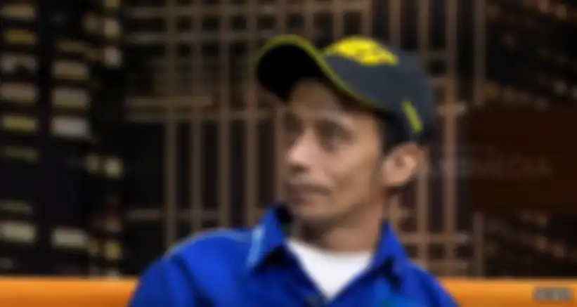 Deddy Corbuzier bertemu Valentino Rossi KW dari Indonesia