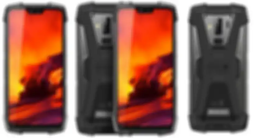 Detail desain Blackview BV9700 Pro