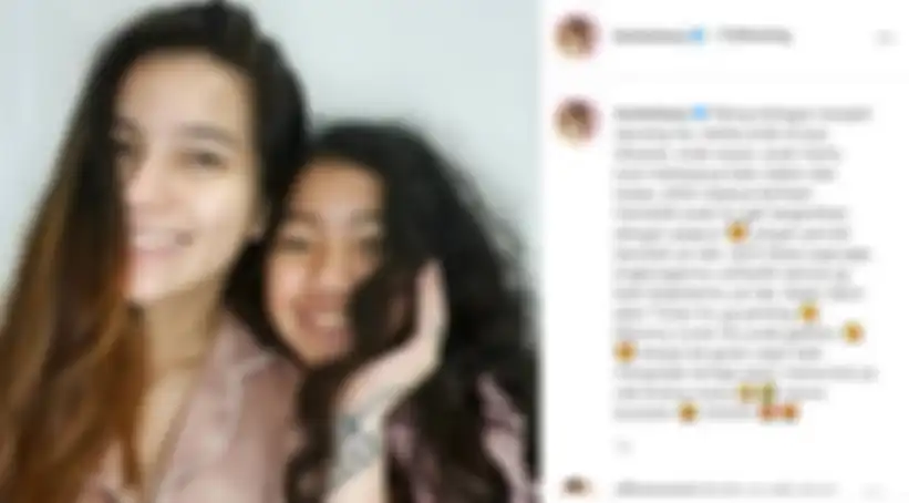 Unggahan Sheila Marcia tentang putrinya