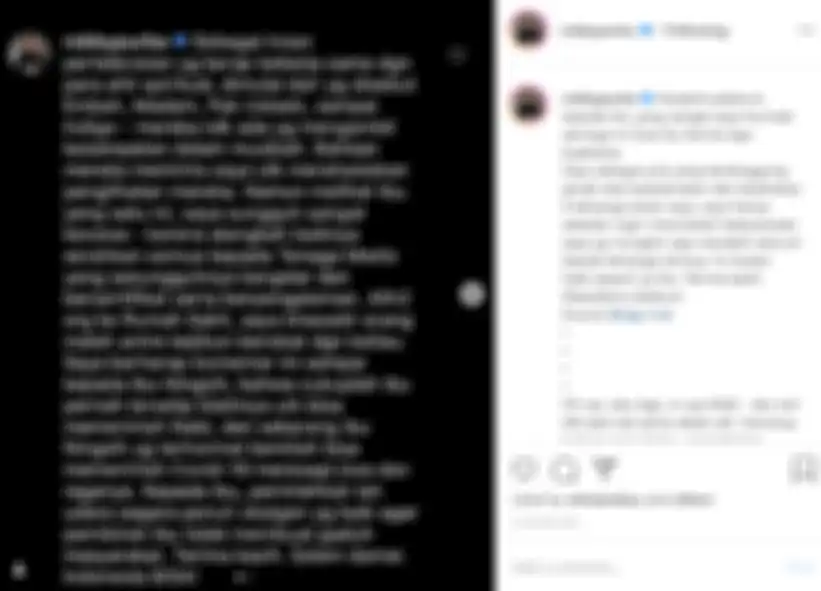 Ungkapan kekecewaan Robby Purba terhadap Ningsih Tinampi 