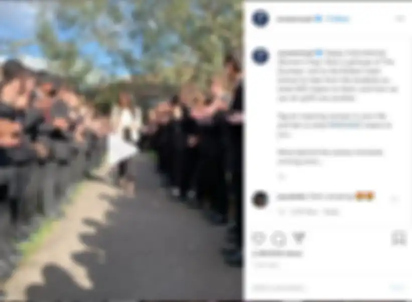 Tangkap layar Instagram Meghan Markle kala berikan pesan menyentuh di peringatan Hari Perempuan Internasional.