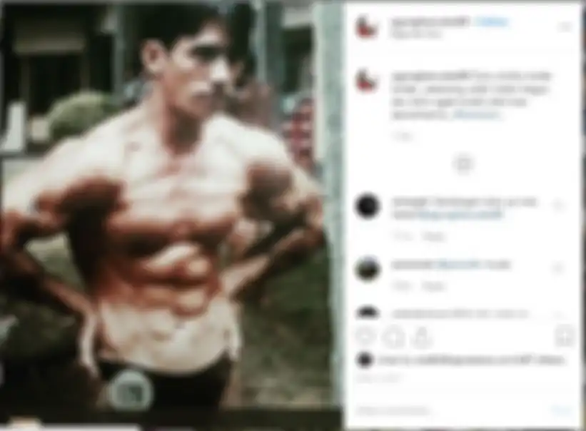 Agung Hercules Saat Jadi Atlet di Malang.