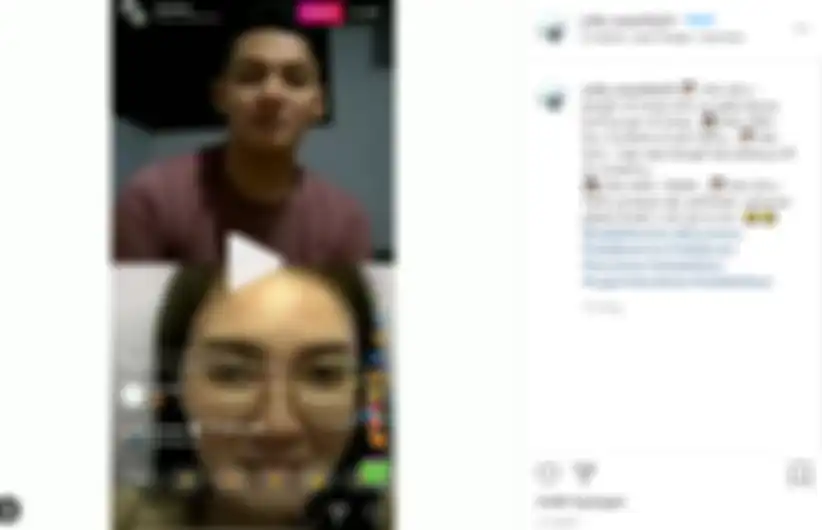 Unggahan penggemar Nella Kharisma dan Dory Harsa