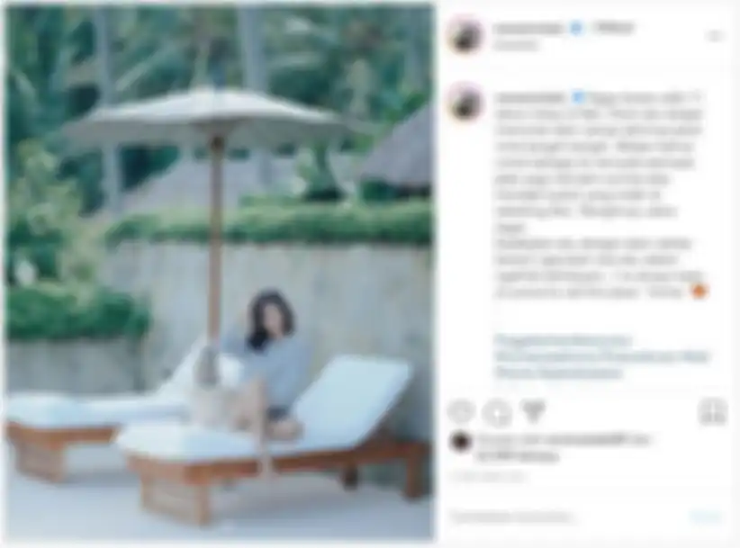 Nana Mirdad tuliskan pengalamannya tinggal di Bali dan tinggalkan kariernya di ibu kota