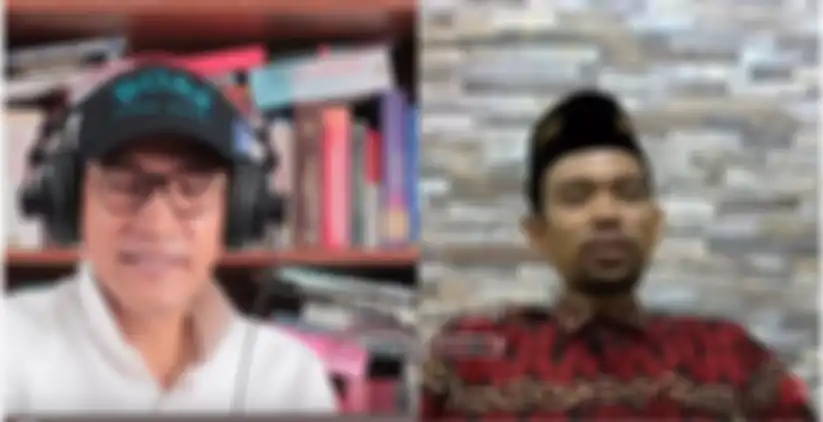 Ustaz Abdul Somad menjawab pertanyaan Refly Harun soal kabar kedekatannya dengan selebgram Ayana Moon.