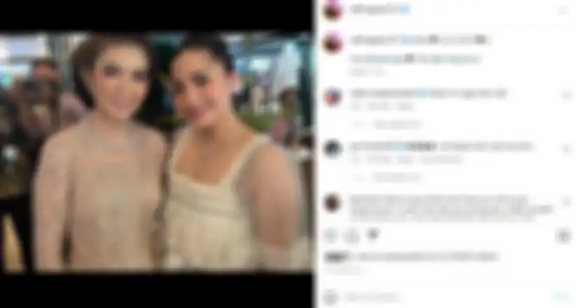 Potret Selvi Ananda bersama Nagita Slavina