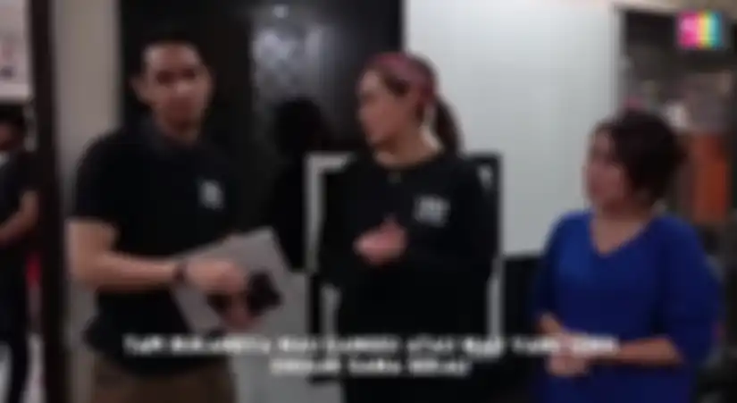 Ayu Ting Ting kaget setelah mendengar sosok gaib yang mengikutinya