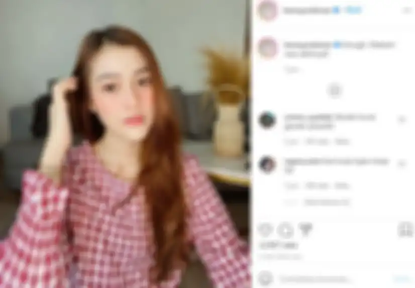 Istri Zikri Daulay, Henny Rahman menunjukkan penampilannya yang berbeda.