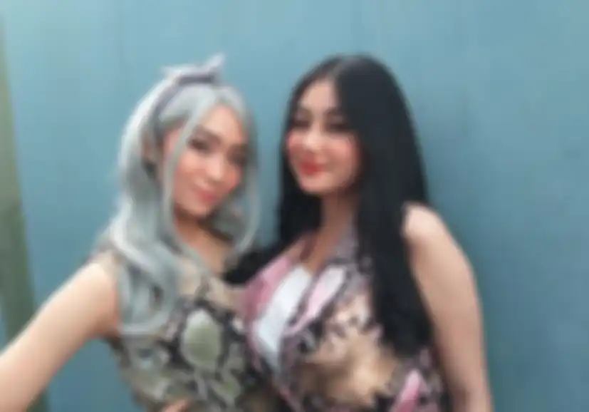 Oza Kioza dan Pamela Safitri ()Duo Serigala) saat ditemui Grid.ID di kawasan Tendean, Jakarta Selatan, Rabub(27/3/2019).