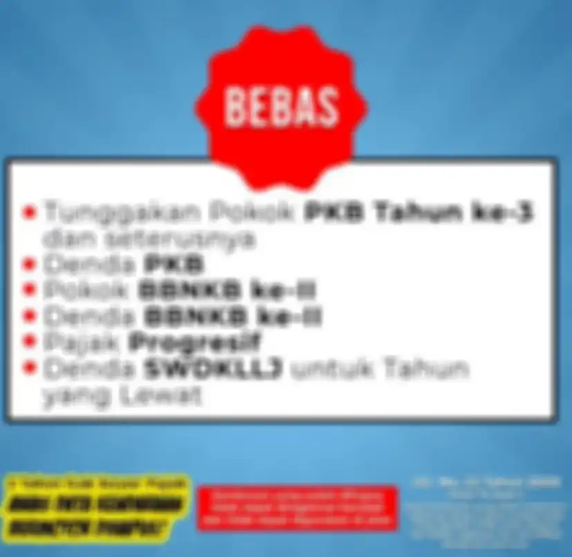 Selain pajak progresif, pemutihan di Sumatera Utara juga membebaskan jenis pajak lain.