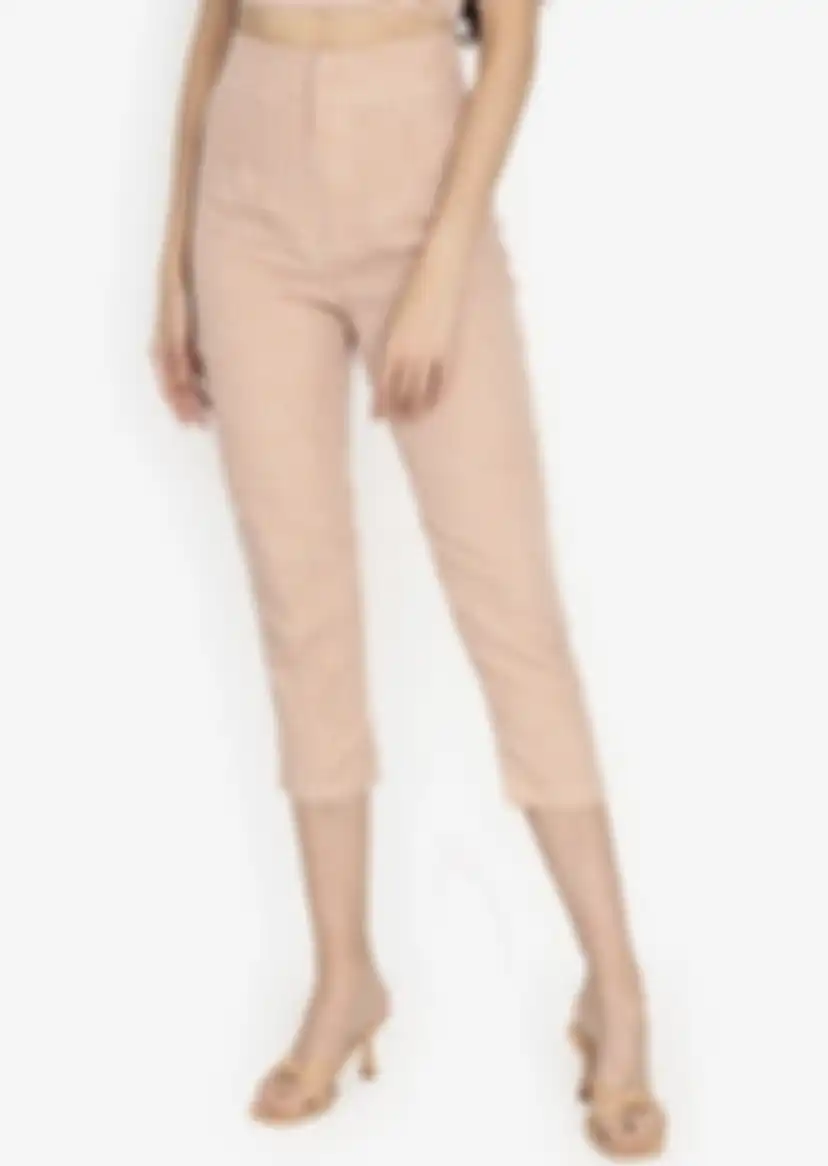 Zalora Basic Co-Ord Cigarette Pants.
