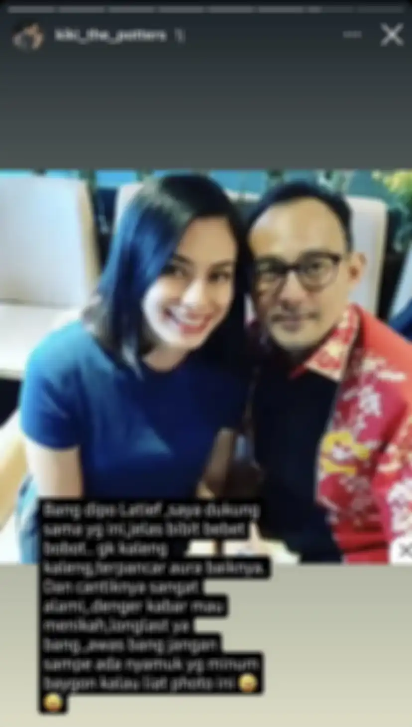 Calon istri Dipo Latief