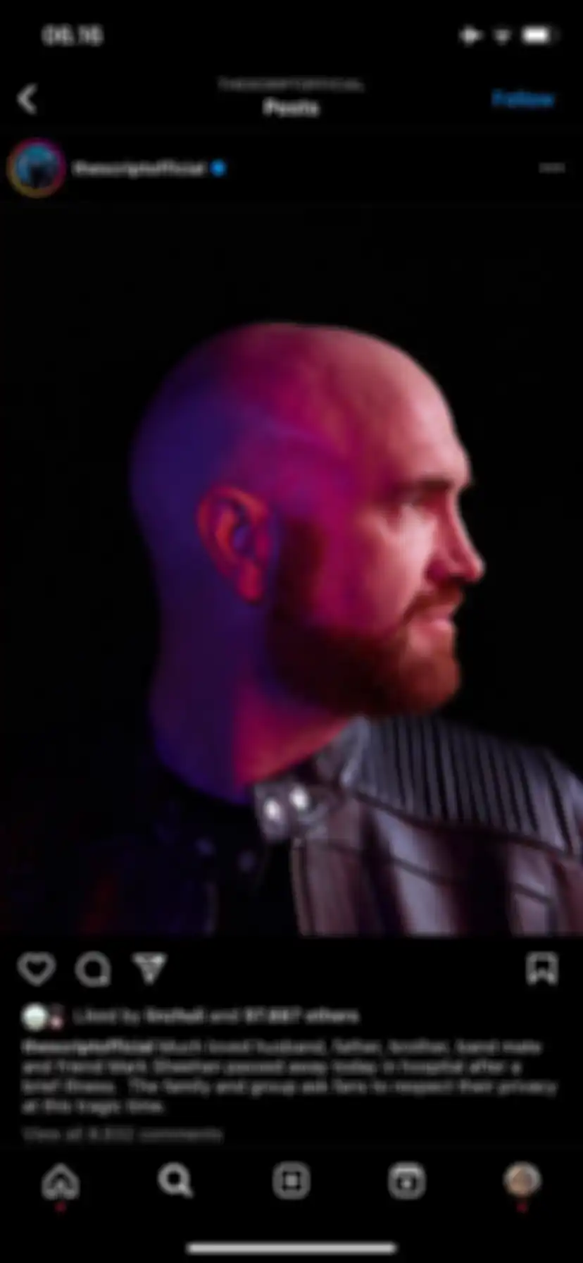 Mark Sheehan meninggal dalam usia 46 tahun karena sakit. 