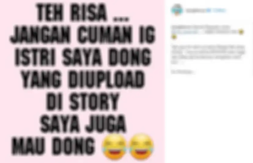 Unggahan Pablo Benua. 