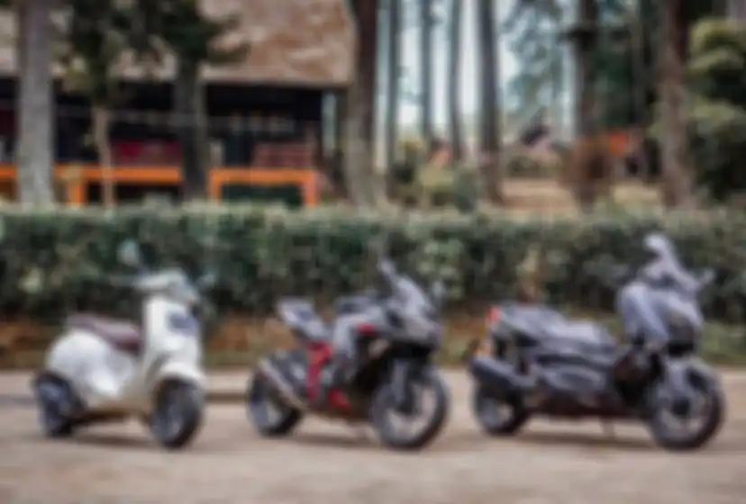 Selain moge, tersedia juga motor-motor lain di Riple