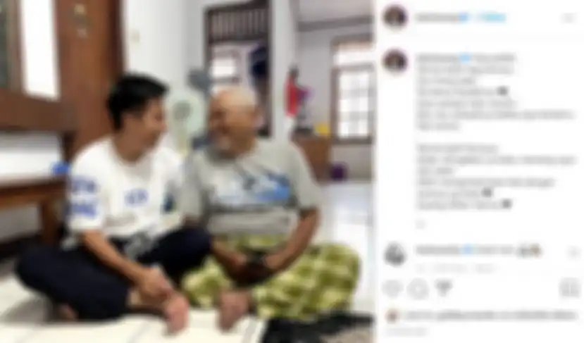 Postingan Baim Wong