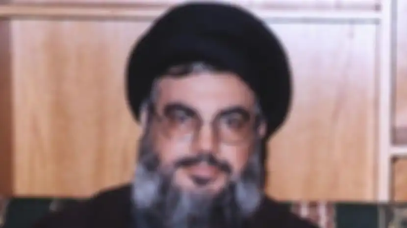 Syekh Sayyid Hassan Nasrallah, salah satu tokoh legendaris di Lebanon yang juga sosok pejuang anti- Israel.
