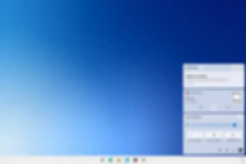 Action Center Windows 10X