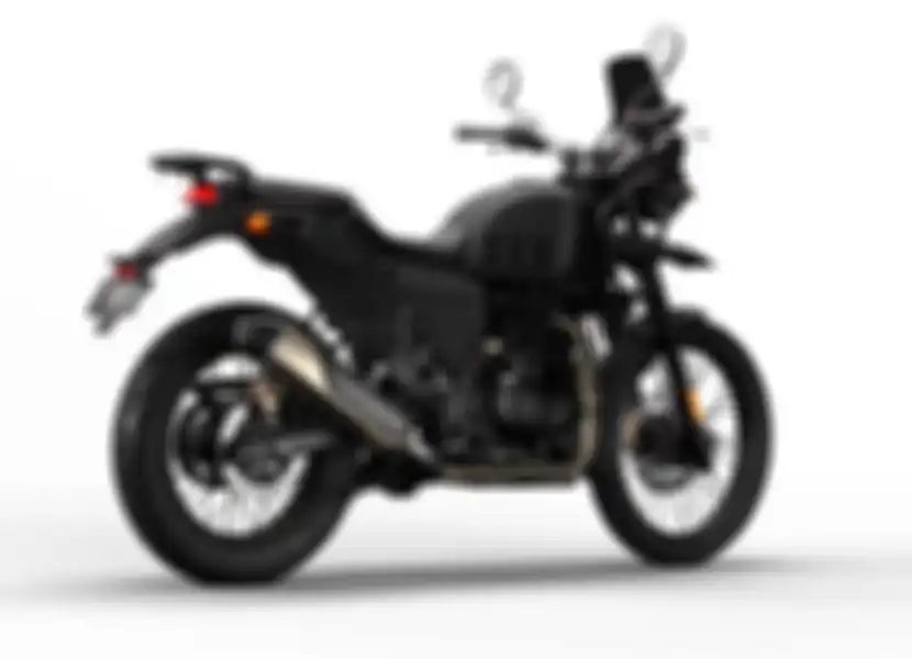 Royal Enfield Himalayan 2021 warna Granite Black.