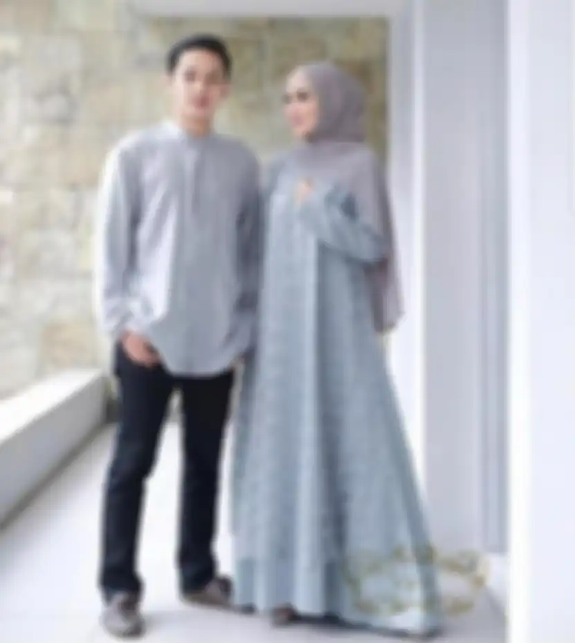 Gamis Couple dari Gamis Salwa. 