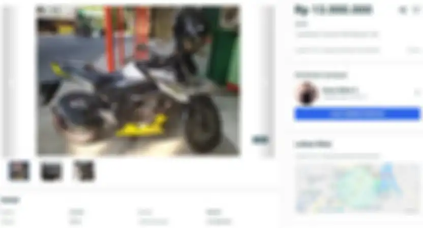 Suzuki Bandit 150 tahun 2018 dijual.