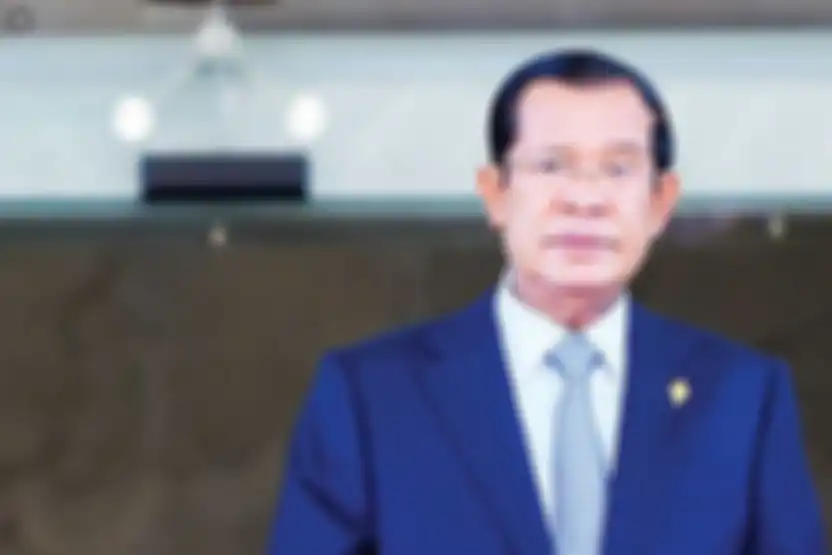 Perdana Menteri Kamboja, Hun Sen.
