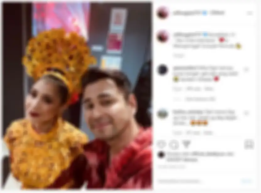 Tampil begitu memesona dengan balutan baju adat Minang, Nagita Slavina bikin netizen terpesona.