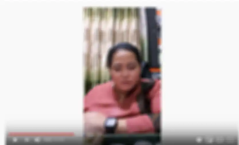 Tangkap layar Mbak You berikan terawangan tentang corona