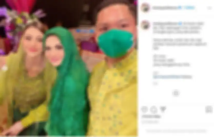Postingan Krisdayanti bersama Aurel dan Azriel Hermansyah
