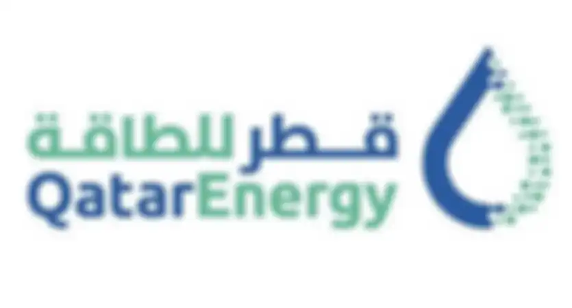 Logo perusahaan Qatar Energy (Qatar Petroleum) salah satu sponsor Piala Dunia 2022 yang akan diadakan di Qatar.