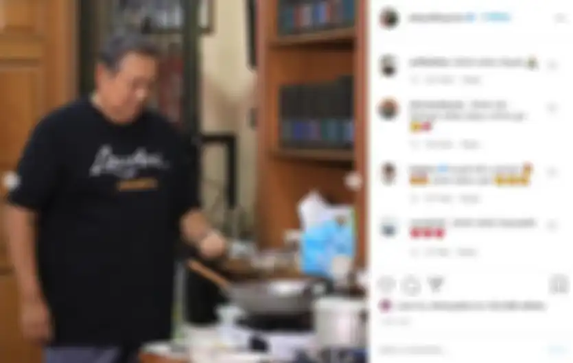 SBY Memasak di Istana Cikeas