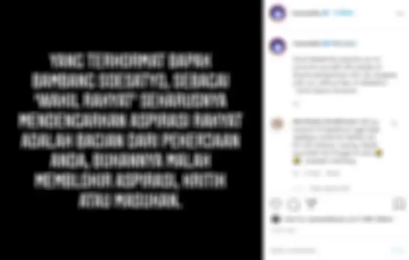 Kritik dari Manohara Odelia untuk Bambang Soesatyo