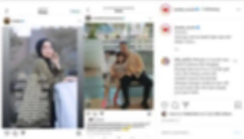Postingan Sirajuddin Mahmud dan Imel Putri yang diduga saling sindir