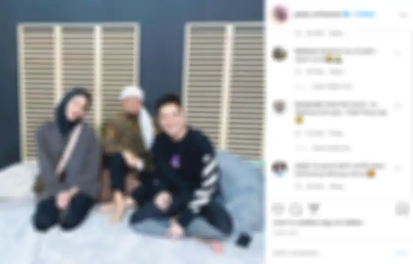 Komentar netizen mengkritik gaya hijab Paula Verhoeven