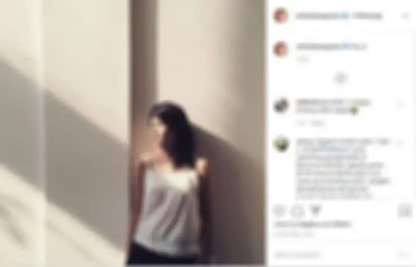 Postingan Nicholas Saputra soal Dian Sastro.