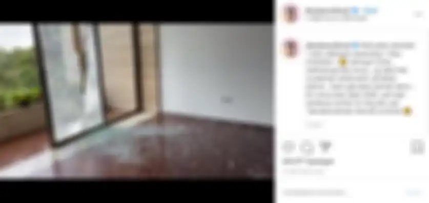 Kaca di rumah Dewi Persik tiba-tiba pecah